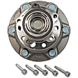 HUB379 Front, Driver or Passenger Side Wheel Hub, 5 Lugs, RWD