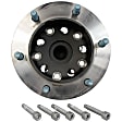 HUB379 Front, Driver or Passenger Side Wheel Hub, 5 Lugs, RWD