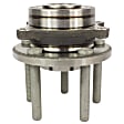 HUB395 Front, Driver or Passenger Side Wheel Hub, 5 Lugs, RWD