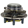 HUB408 Front, Driver or Passenger Side Wheel Hub, 6 Lugs, RWD