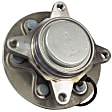 HUB408 Front, Driver or Passenger Side Wheel Hub, 6 Lugs, RWD