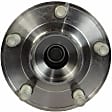 HUB420 Rear, Driver or Passenger Side Wheel Hub, 5 Lugs, FWD