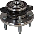 HUB-68 Front, Driver or Passenger Side Wheel Hub, With Bearing, Motorcraft OE Replacement