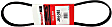 JK4382 Motorcraft OE Replacement Serpentine Belt - Serpentine belt, Direct Fit, Sold individually