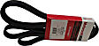 JK61004B Motorcraft OE Replacement Serpentine Belt - Serpentine belt, Direct Fit, Sold Individually