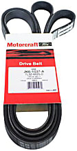 JK61037A Motorcraft OE Replacement Serpentine Belt - V-belt, Direct Fit, Sold individually