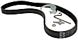 JK6412A Motorcraft OE Replacement Serpentine Belt - Direct Fit, Sold Individually