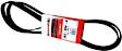 JK6884A Motorcraft OE Replacement Serpentine Belt - Accessory drive belt, Direct Fit, Sold individually