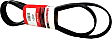 JK6917 Motorcraft OE Replacement Serpentine Belt - Accessory drive belt, Direct Fit, Sold Individually