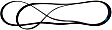 JK81356 Motorcraft Serpentine Belt Serpentine Belt - Direct Fit, Sold individually