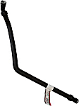 KH573 Motorcraft OE Replacement Heater Hose - Black, EPDM Rubber, Direct Fit, Sold individually