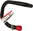 KH735 Motorcraft OE Replacement Heater Hose - Black, EPDM Rubber, Direct Fit, Sold individually