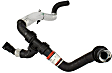 KH799 Motorcraft OE Replacement Heater Hose - Black, EPDM Rubber, Direct Fit, Sold individually