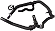 KH815 Motorcraft OE Replacement Heater Hose - Black, EPDM Rubber, Direct Fit, Sold individually