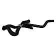 KH868 Heater Hose - Black, EPDM Rubber, Direct Fit, Sold Individually