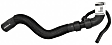 KM5017 Upper EPDM Rubber Radiator Hose, 3.5L, 6Cyl Motorcraft Radiator Hose