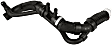 KM5399 Lower EPDM Rubber Radiator Hose, Motorcraft OE Replacement