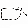 KM5421 EPDM Rubber Radiator Hose, 1.6L, 4Cyl