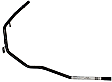 KT41 Motorcraft OE Replacement Heater Hose - EPDM Rubber, Direct Fit, Sold individually
