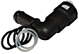 KT90 Motorcraft OE Replacement Heater Hose - EPDM Rubber, Direct Fit, Sold individually