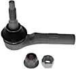MEF390 Front, Driver or Passenger Side, Inner Tie Rod End, Motorcraft OE Replacement