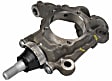 MEF500 Front, Passenger Side Knuckle