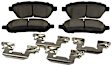 NBR1454 Front Standard Premium Series Ceramic Brake Pad Set