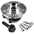 NHUB21 Front, Driver or Passenger Side Wheel Hub, 5 Lugs, 4WD