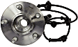 NHUB41 Front, Driver or Passenger Side Wheel Hub, 5 Lugs,, 4WD