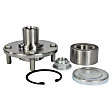 NHUB58 Front, Driver or Passenger Side Wheel Hub, 4 Lugs