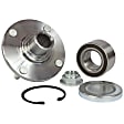 NHUB58 Front, Driver or Passenger Side Wheel Hub, 4 Lugs
