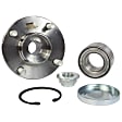 NHUB58 Front, Driver or Passenger Side Wheel Hub, 4 Lugs