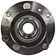 NHUB62 Front, Driver or Passenger Side Wheel Hub, 5 Lugs