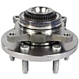 NHUB80 Front, Driver or Passenger Side Wheel Hub, 6 Lugs, 4WD