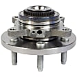 NHUB80 Front, Driver or Passenger Side Wheel Hub, 6 Lugs, 4WD