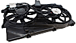 2013 Ford Edge - Radiator Fan 6 Cyl 3.5L, with Class II Trailer Tow, Dual fan