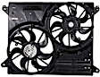 2017 Lincoln MKX - Radiator Fan 6 Cyl 2.7L, Less Hot Weather Improvement Package, Dual fan