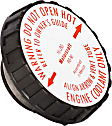 RS90 Motorcraft OE Replacement Radiator Cap - Black, Plastic, Sold Individually
