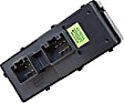 2005 Ford F-450 Super Duty - Front, Driver Side Window Switch, Cab & Chassis - Long Conventional, Black, Motorcraft OE Replacement