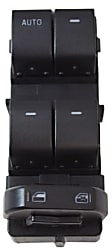 SW7245 Front, Driver Side Motorcraft OE Replacement Window Switch Black