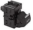 SW7286 Front, Driver or Passenger Side Window Switch, Black