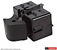 SW7286 Front, Driver or Passenger Side Window Switch, Black
