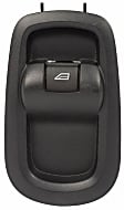 SW7302 Front, Passenger Side Window Switch, Black