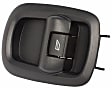 SW7302 Front, Passenger Side Window Switch, Black