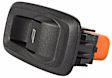 2016 Ford Fiesta - Front, Passenger Side Window Switch, Single, One Touch Up/Down, Black