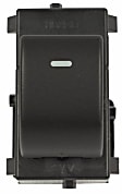 SW7335 Front, Driver or Passenger Side Window Switch, Black