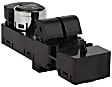 SW7677 Front, Driver Side Window Switch, Black