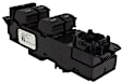 SW-7879 Front, Driver Side Motorcraft OE Replacement Window Switch Black 5 Buttons