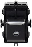 SW-8446 Front, Driver or Passenger Side Window Switch, Black