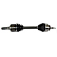 TX1205 Front, Passenger Side Axle Assembly - Sold Individually 4WD